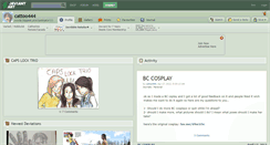 Desktop Screenshot of cattoo444.deviantart.com