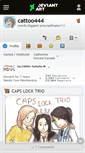 Mobile Screenshot of cattoo444.deviantart.com