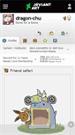 Mobile Screenshot of dragon-chu.deviantart.com