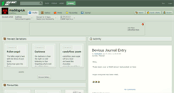 Desktop Screenshot of maddog4uk.deviantart.com