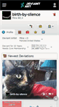Mobile Screenshot of birth-by-silence.deviantart.com