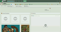 Desktop Screenshot of nidino.deviantart.com