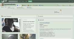 Desktop Screenshot of foreverancedreams.deviantart.com