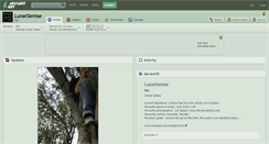 Desktop Screenshot of lunardemise.deviantart.com