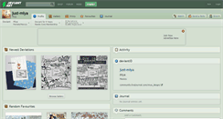 Desktop Screenshot of just-miya.deviantart.com