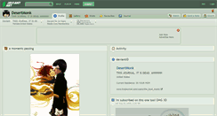 Desktop Screenshot of desertmonk.deviantart.com