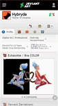 Mobile Screenshot of hybryda.deviantart.com
