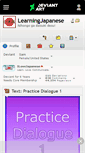 Mobile Screenshot of learningjapanese.deviantart.com