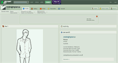 Desktop Screenshot of midnightpierce.deviantart.com