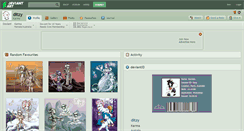Desktop Screenshot of ditzy.deviantart.com