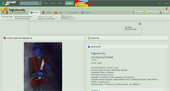 Desktop Screenshot of higheternity.deviantart.com