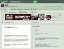 Tablet Screenshot of kairix.deviantart.com
