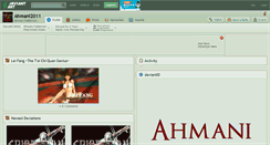 Desktop Screenshot of ahmani2011.deviantart.com