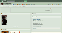 Desktop Screenshot of project-harajuku.deviantart.com
