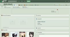 Desktop Screenshot of naniko-natsumi.deviantart.com