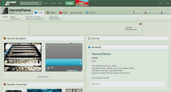 Desktop Screenshot of heavenlyflames.deviantart.com