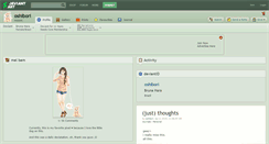 Desktop Screenshot of oshibori.deviantart.com