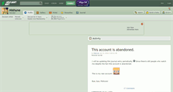 Desktop Screenshot of mishune.deviantart.com