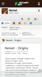 Mobile Screenshot of nemet.deviantart.com