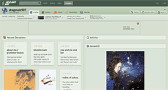 Desktop Screenshot of dragonair907.deviantart.com