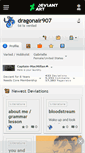 Mobile Screenshot of dragonair907.deviantart.com