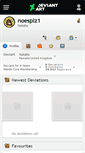 Mobile Screenshot of noesplz1.deviantart.com