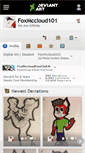 Mobile Screenshot of foxmccloud101.deviantart.com