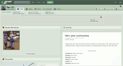 Desktop Screenshot of pan-121.deviantart.com