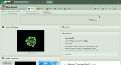 Desktop Screenshot of king-aeolus.deviantart.com
