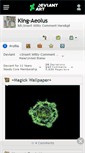 Mobile Screenshot of king-aeolus.deviantart.com