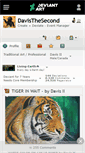 Mobile Screenshot of davisthesecond.deviantart.com
