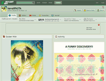 Tablet Screenshot of kawaiipasta.deviantart.com