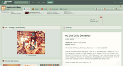 Desktop Screenshot of naisu-no-kibou.deviantart.com