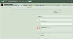 Desktop Screenshot of blueberrybears.deviantart.com