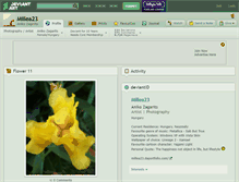 Tablet Screenshot of millea23.deviantart.com