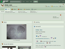 Tablet Screenshot of emily--ann.deviantart.com