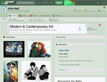 Tablet Screenshot of akira-maki.deviantart.com