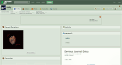 Desktop Screenshot of nuky.deviantart.com