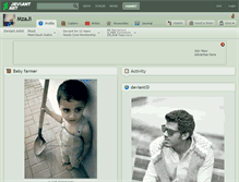 Tablet Screenshot of mzaji.deviantart.com