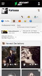 Mobile Screenshot of karaaaa.deviantart.com