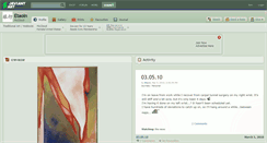 Desktop Screenshot of etaoin.deviantart.com