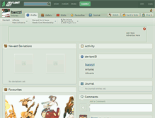 Tablet Screenshot of baozzi.deviantart.com