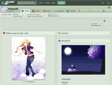 Tablet Screenshot of misusuki.deviantart.com