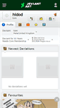 Mobile Screenshot of hidod.deviantart.com