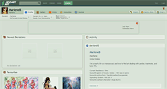 Desktop Screenshot of marleneb.deviantart.com