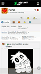 Mobile Screenshot of herio.deviantart.com