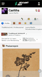 Mobile Screenshot of caelitha.deviantart.com