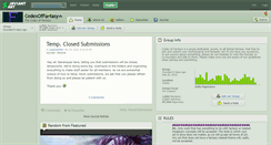 Desktop Screenshot of codexoffantasy.deviantart.com