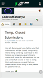 Mobile Screenshot of codexoffantasy.deviantart.com