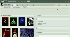 Desktop Screenshot of cutlass-kate.deviantart.com